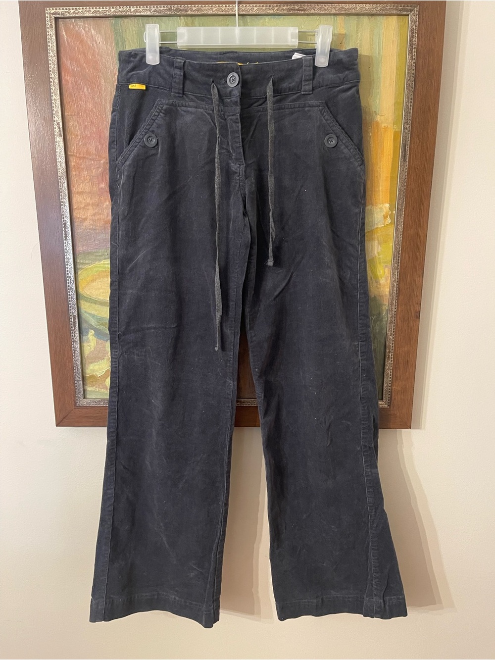 Lole Wide Leg Drawstring Pants in Black